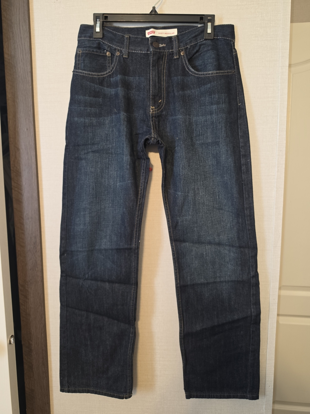 Levi's Boys Indigo Straight-Leg Jeans